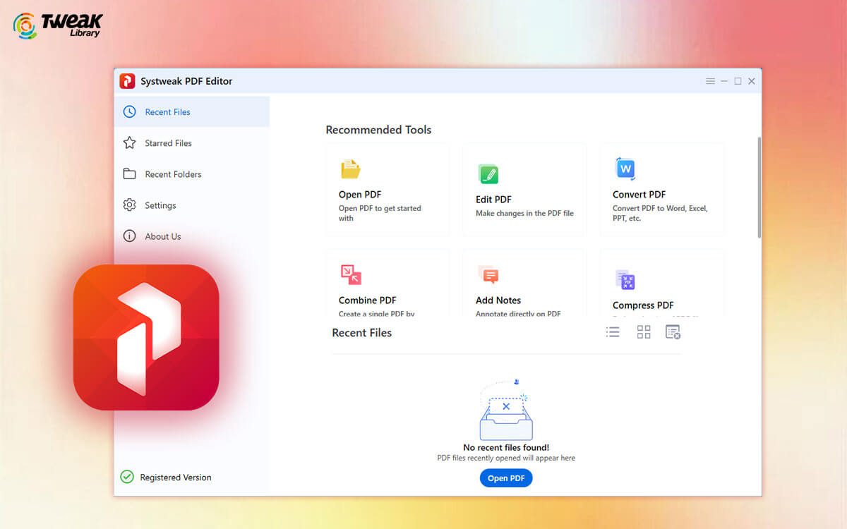 Systweak PDF Editor Review