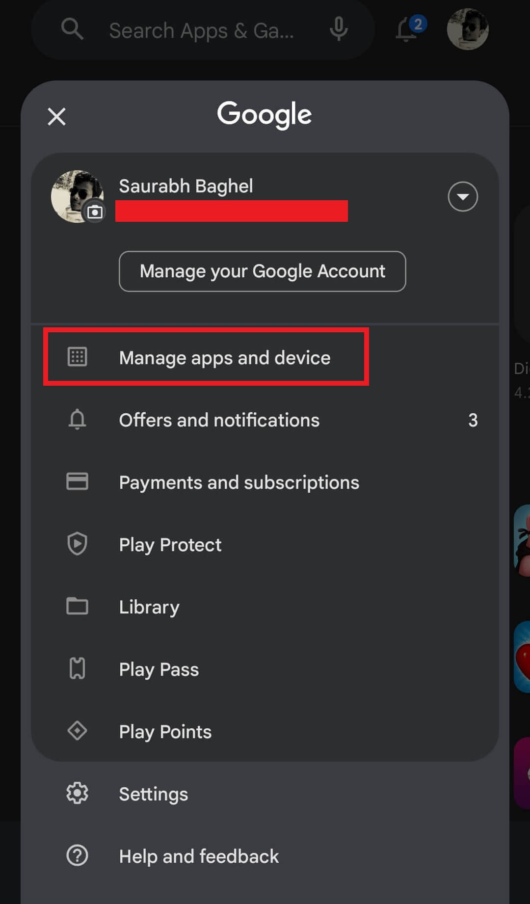 App recovery tool