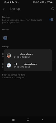 Backup Specific Folders