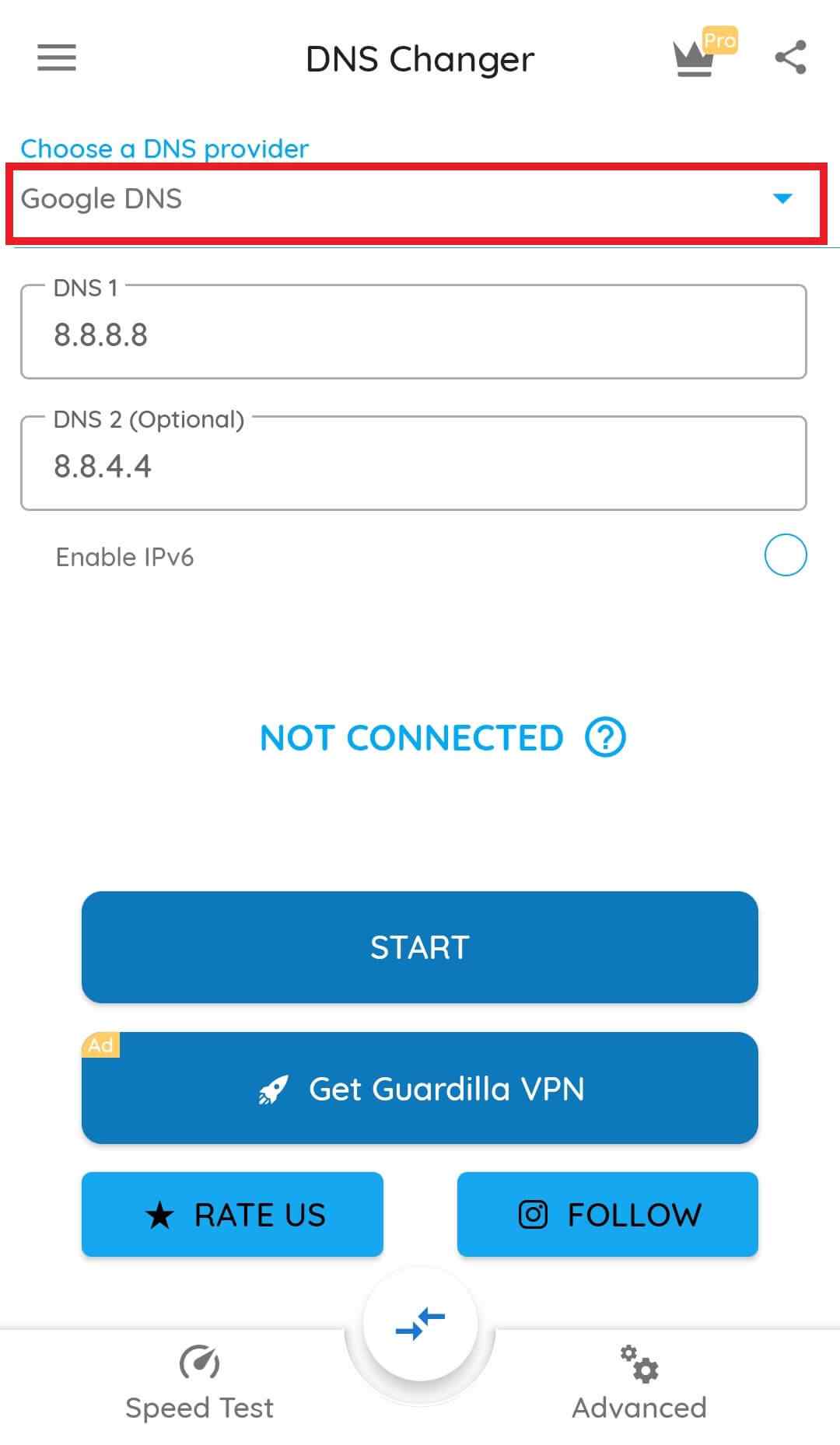 google-dns
