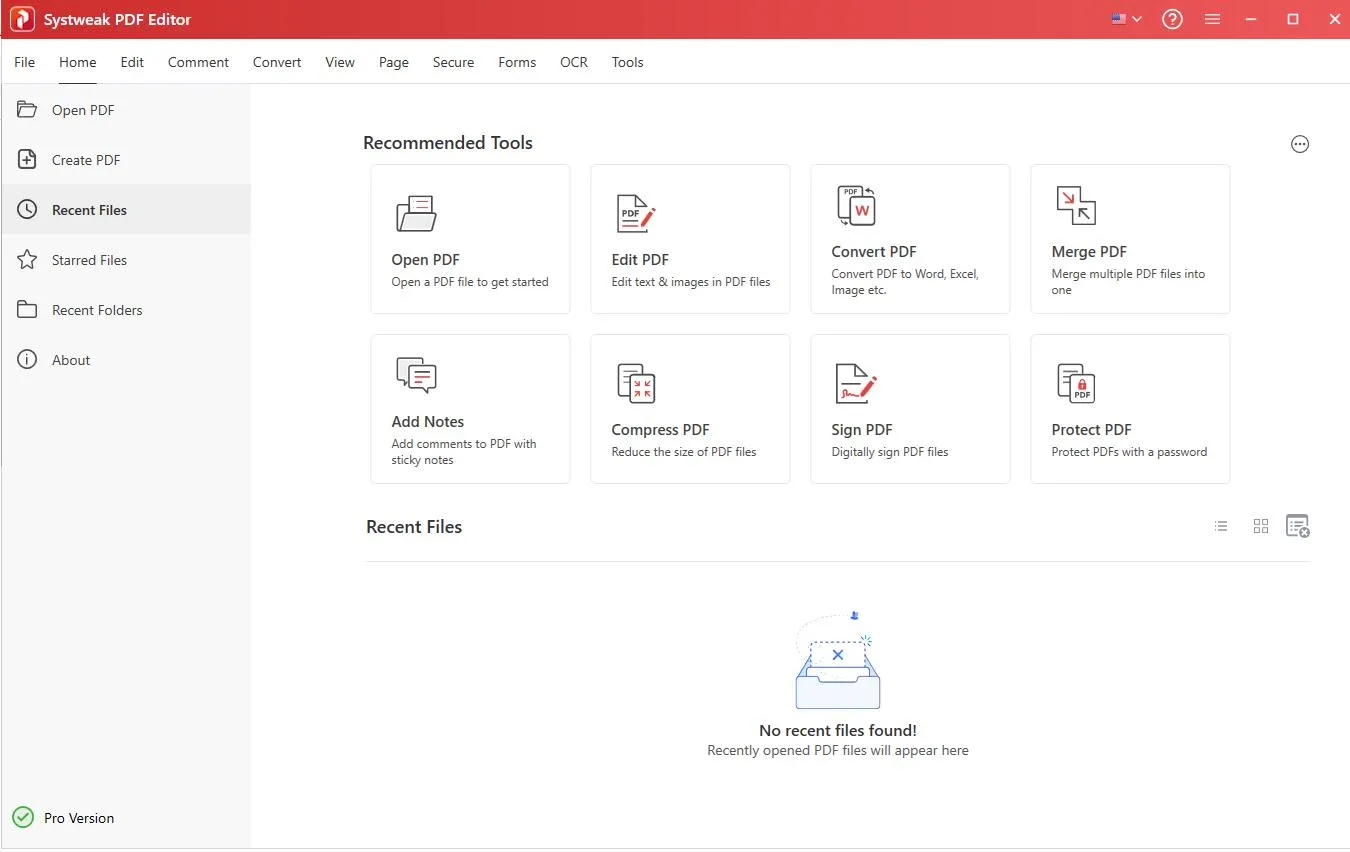 open file