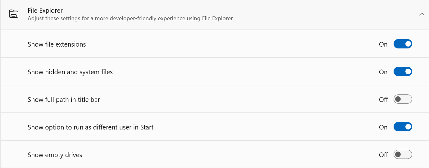 File Explorer
