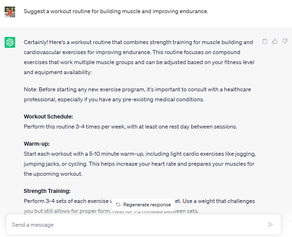 Personalized Fitness Trainer