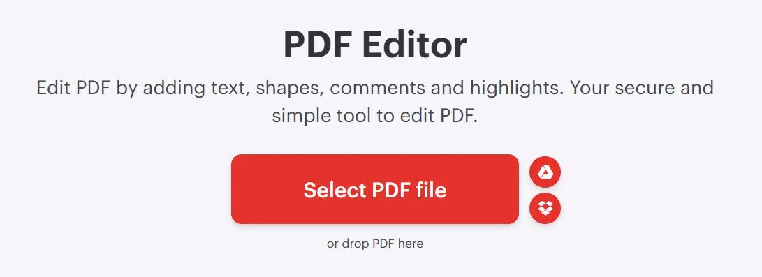 Select PDF File