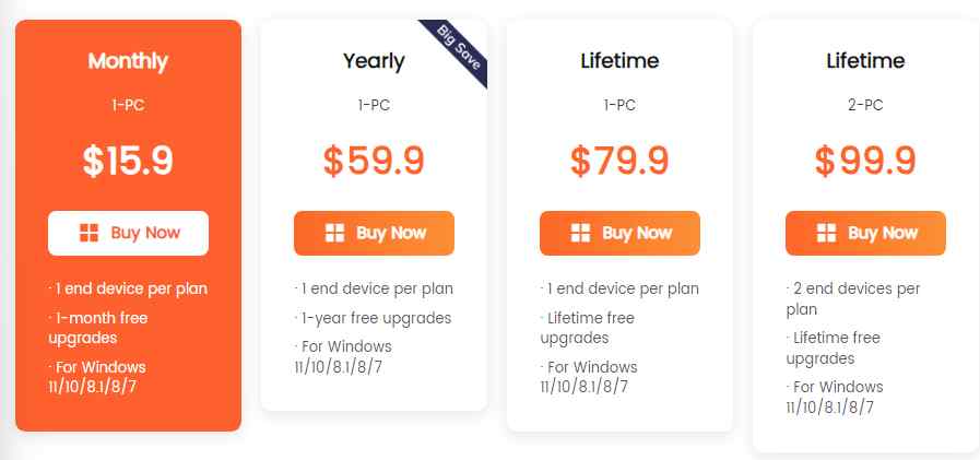 pricing