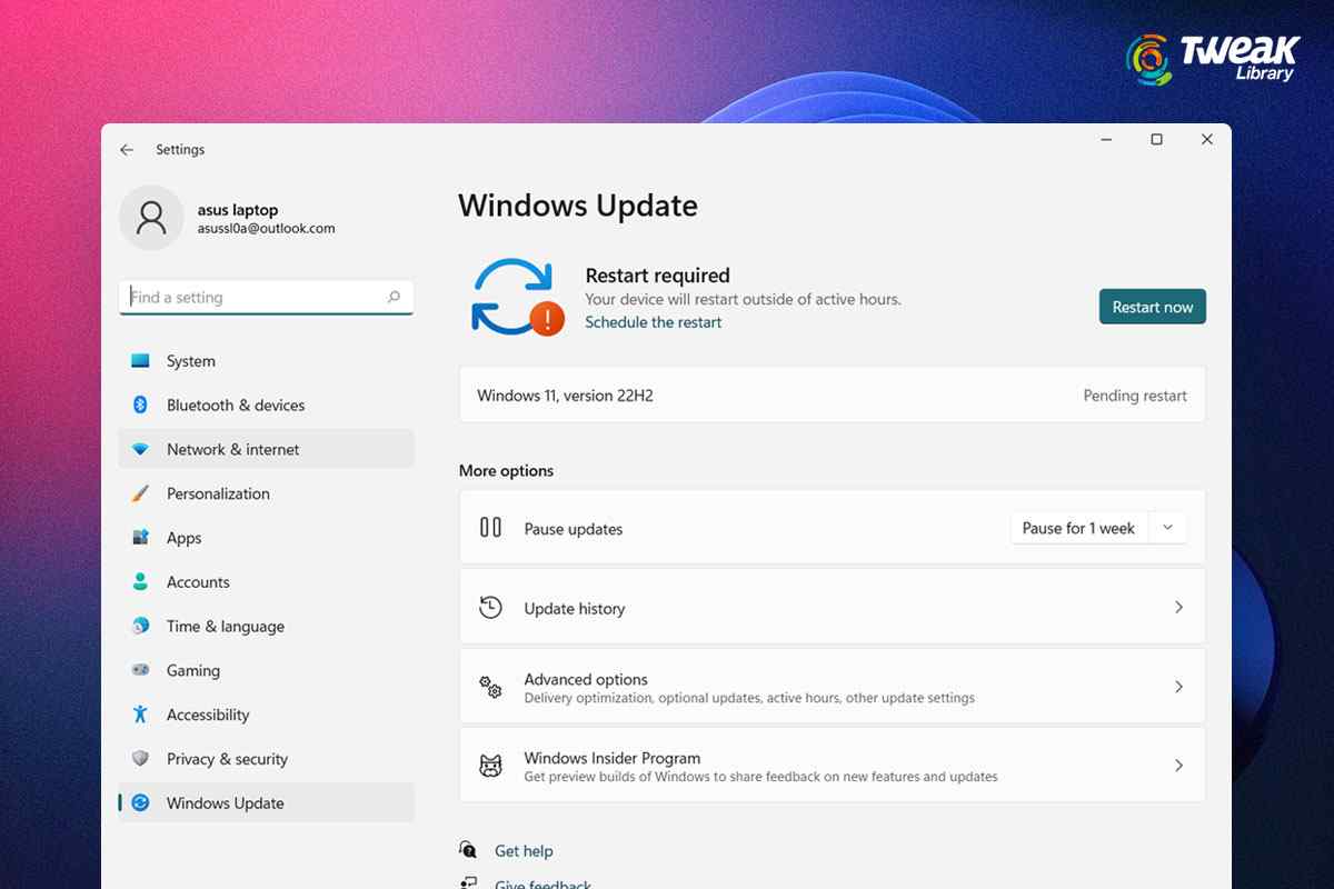 How To Stop Windows Update Asking To Update And Restart