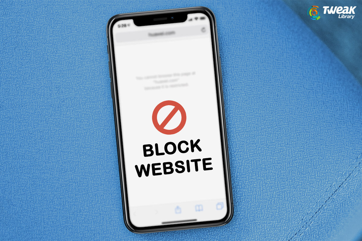 How to block website on iphone