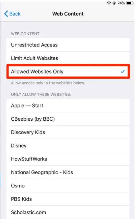 How to block website