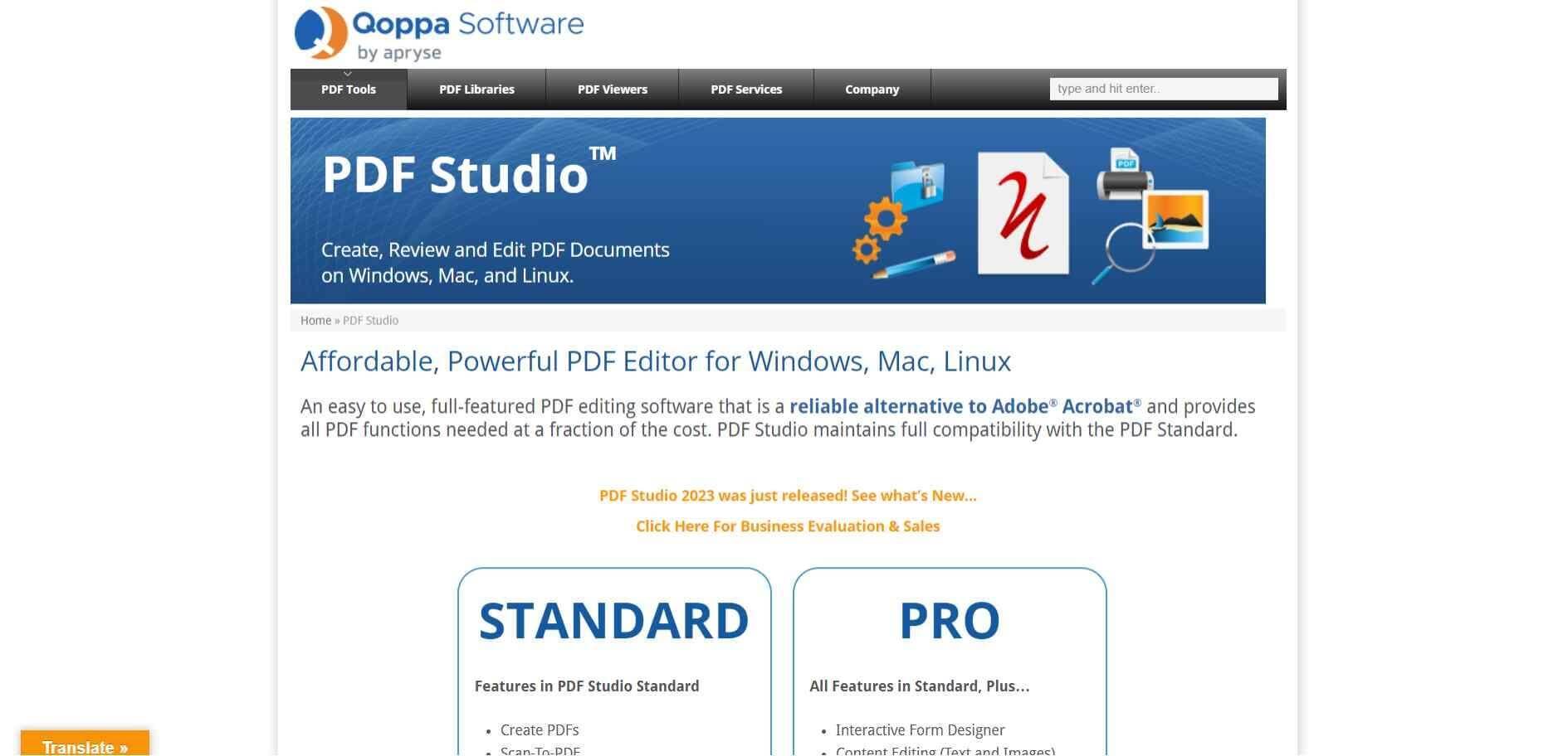 Qoppa PDF Studio PDF Editor