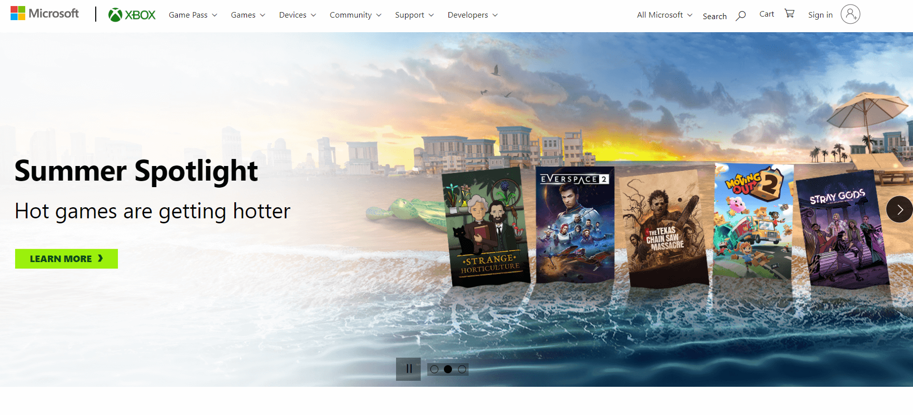 Xbox store