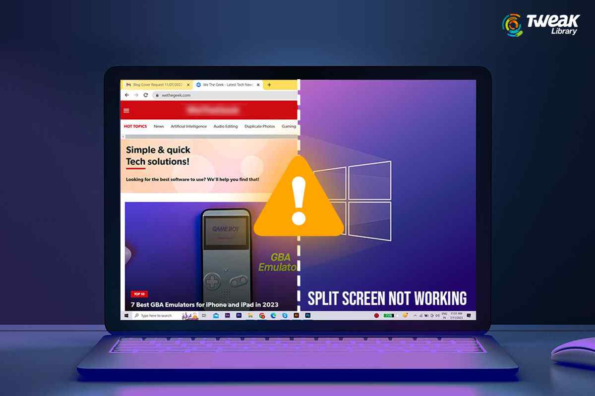How To Fix Split Screen Not Working On Windows?