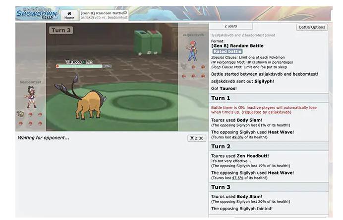 Pokemon Showdown