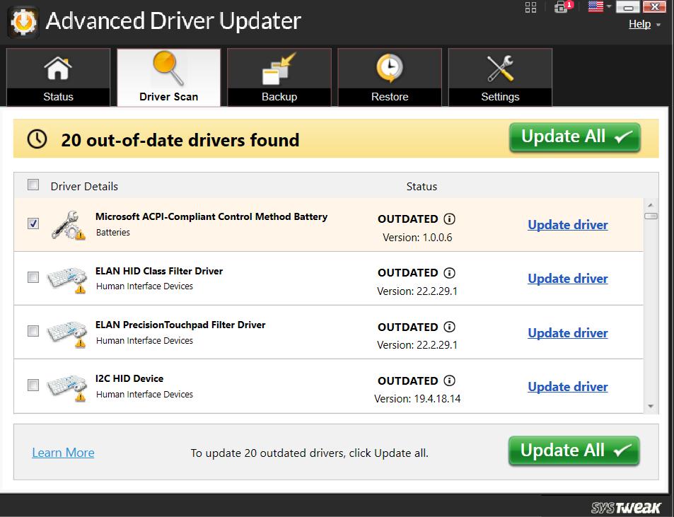 Advanced Driver Updater