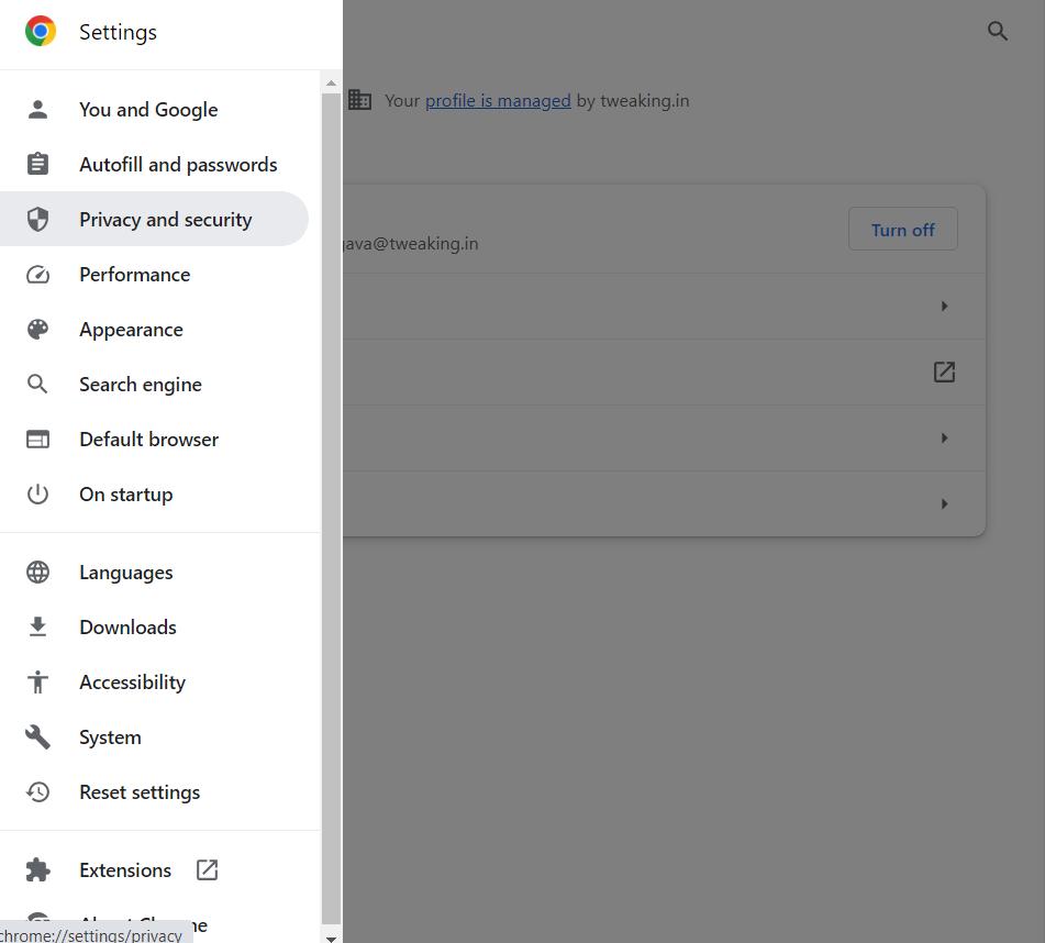 Privacy and Security