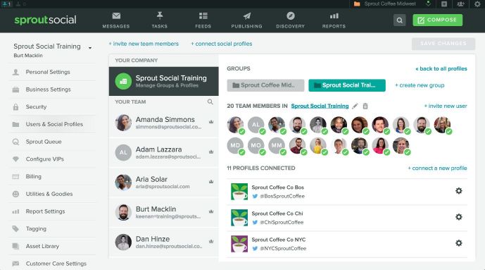 sprout social