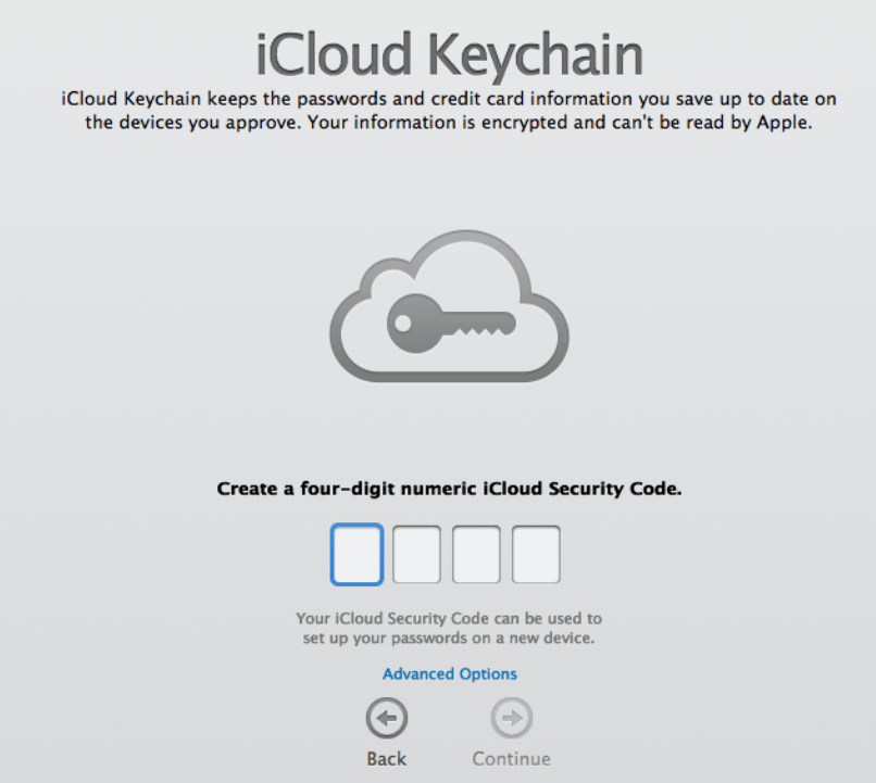 icloud keychain