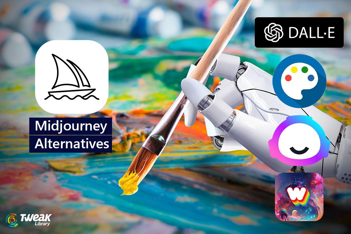 8 Best Midjourney Alternatives For Generating Images & Artwork