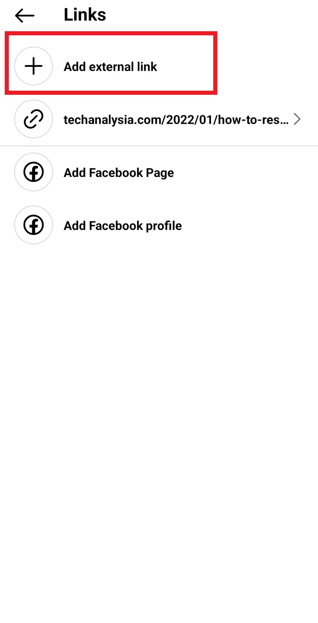 Add external link