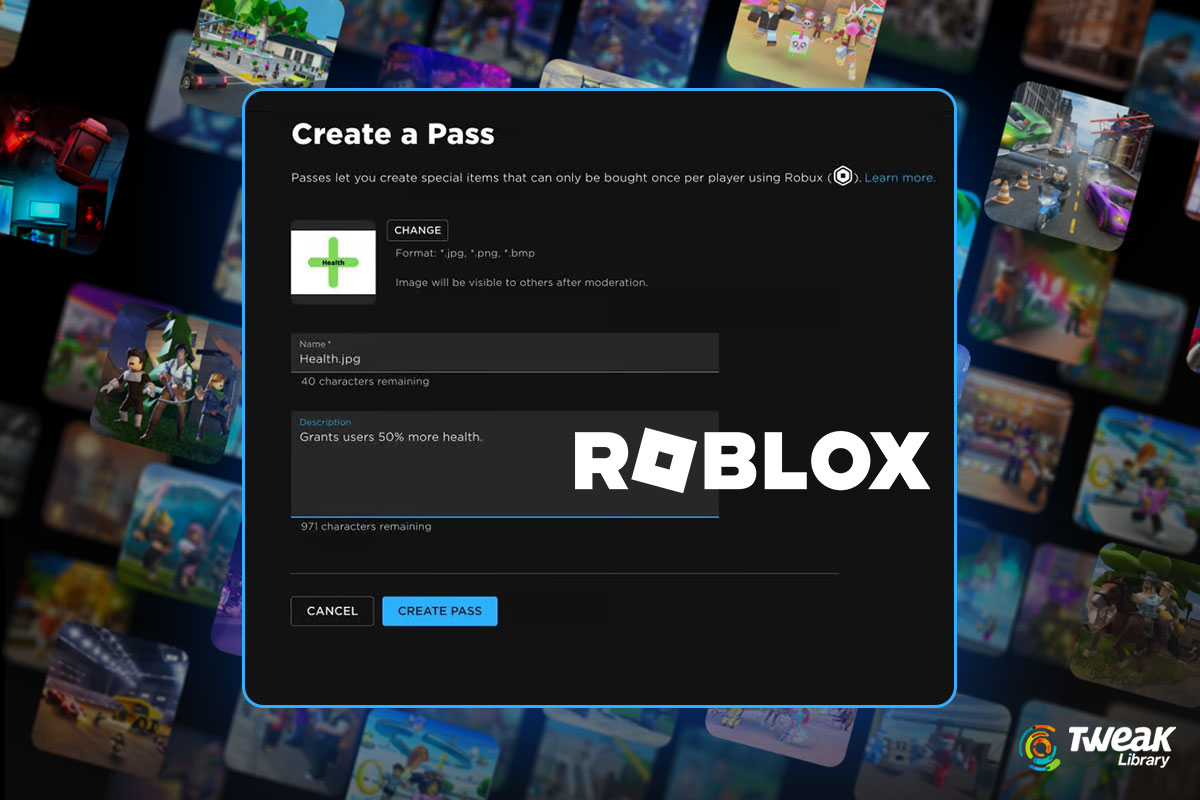 How to Make a Game Pass for Your Roblox Game