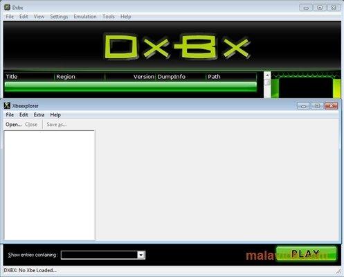 DXBX Emulator