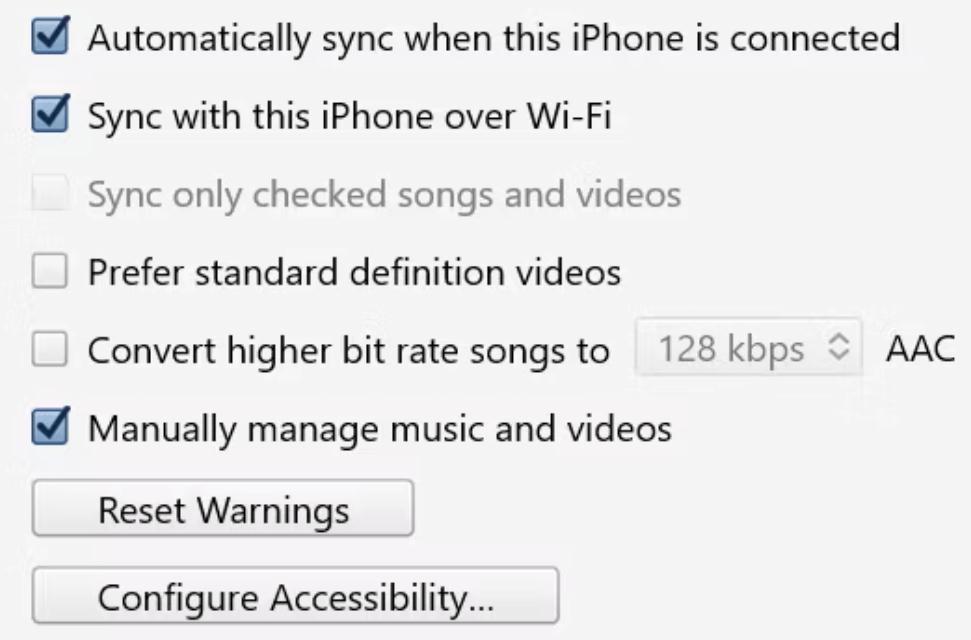iPhone over Wi-Fi
