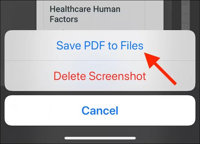 save PDF to file
