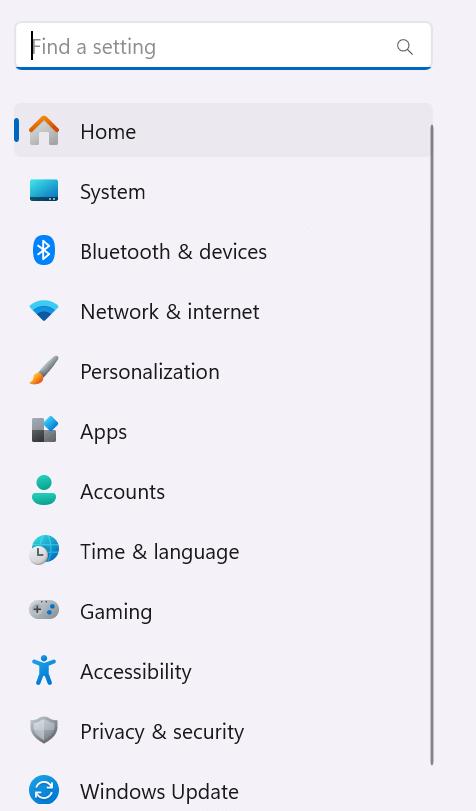 Windows Update option