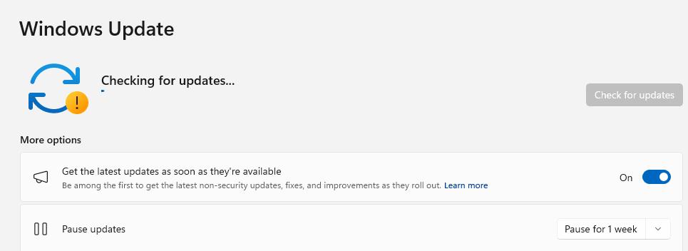 windows update