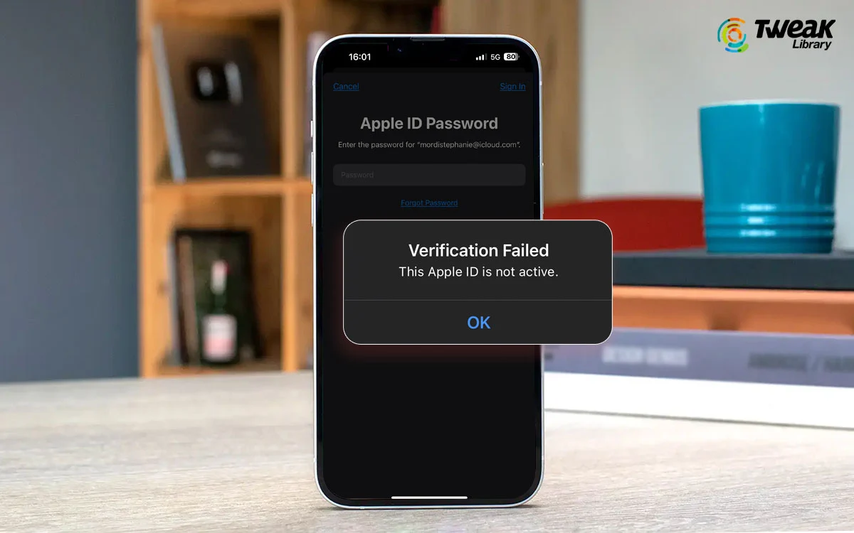 “Apple ID Not Active” Error Message. How To Fix It?