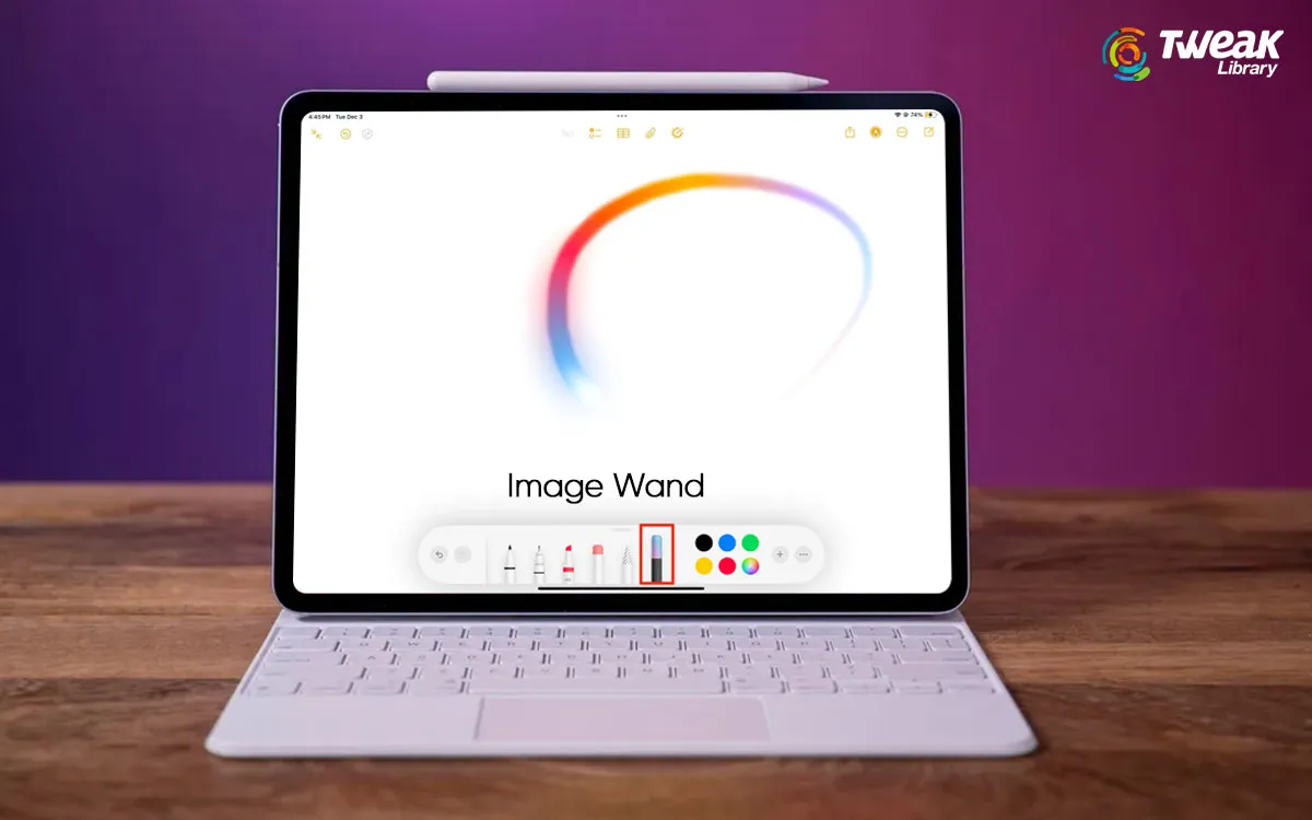 How To Use Image Wand On iPad With iPadOS 18