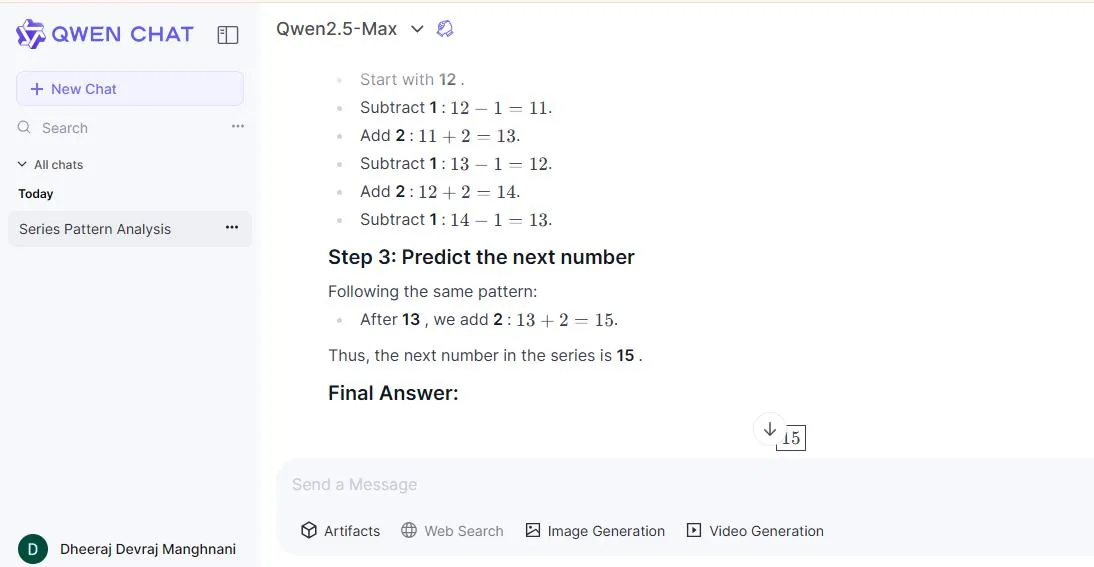 Qwen 2.5 answers