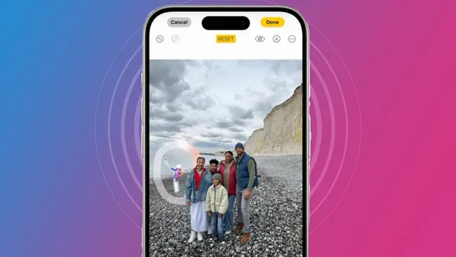 iPhone's Clean-Up Tool
