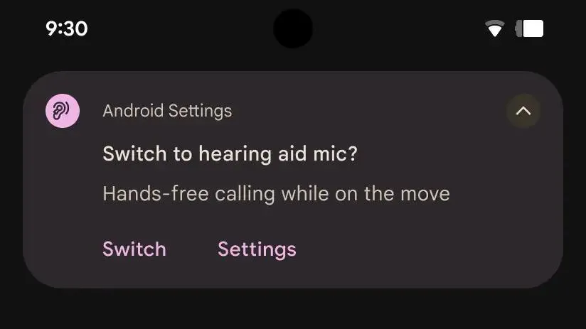 Android setting