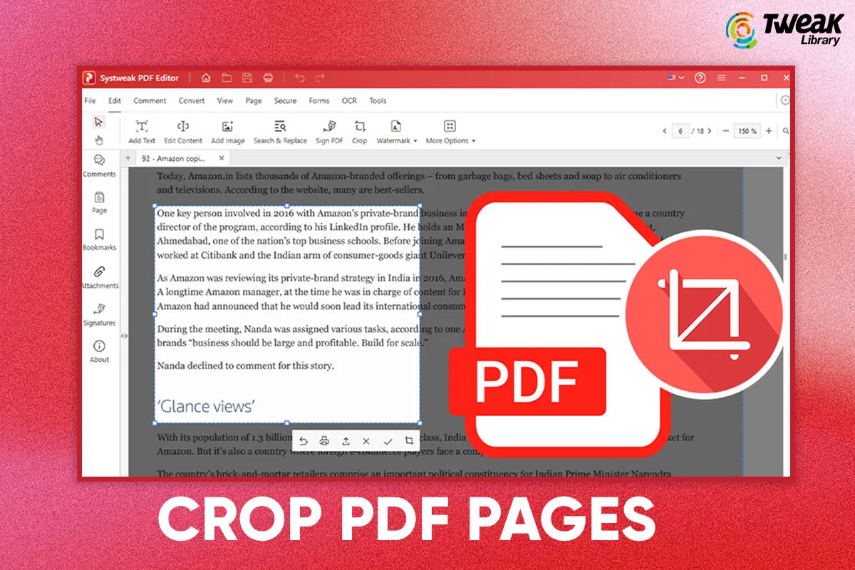 How to Crop PDF Pages on Windows Without Reformatting