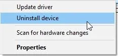 Uninstall device
