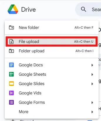 File Upload