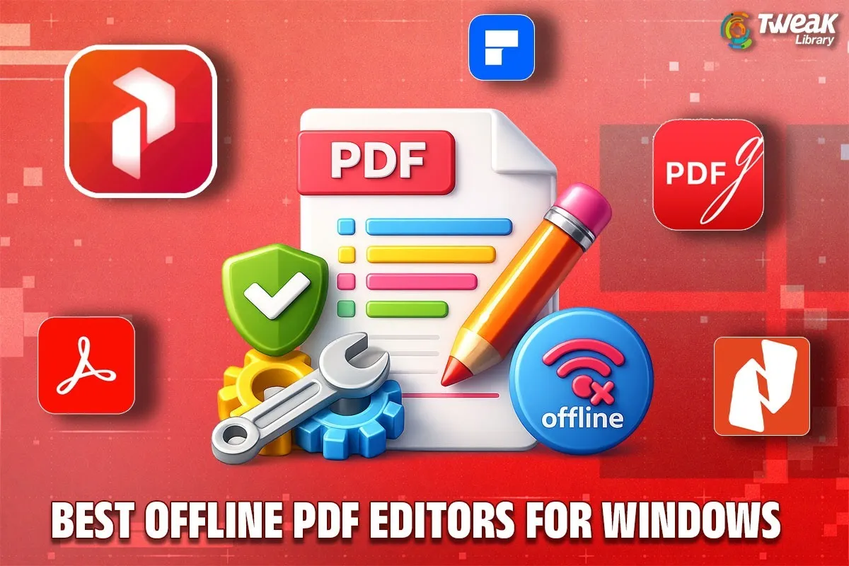Best Offline PDF Editors For Windows.