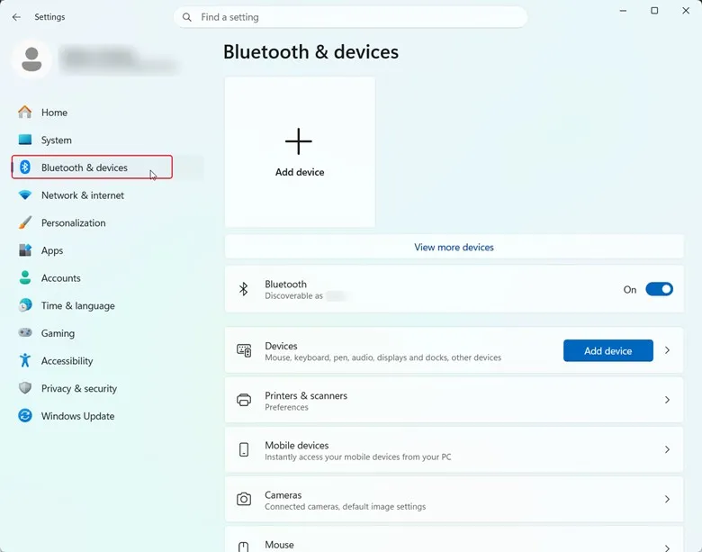 Bluetooth & device