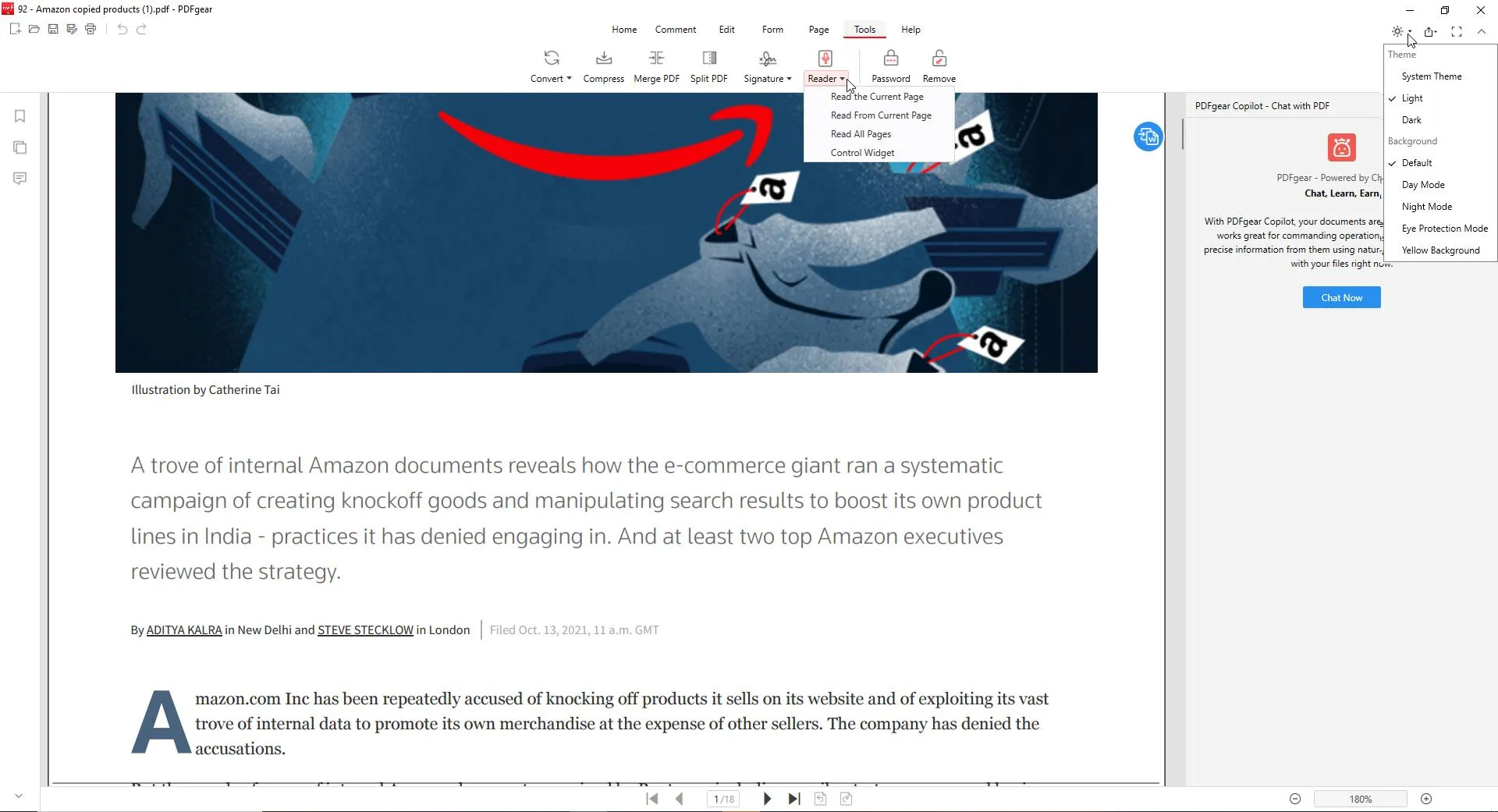 PDF gear Advanced Tools