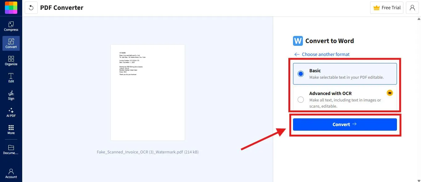 Word document