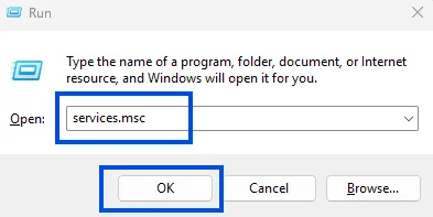 windows run box