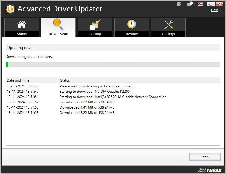 list of driver