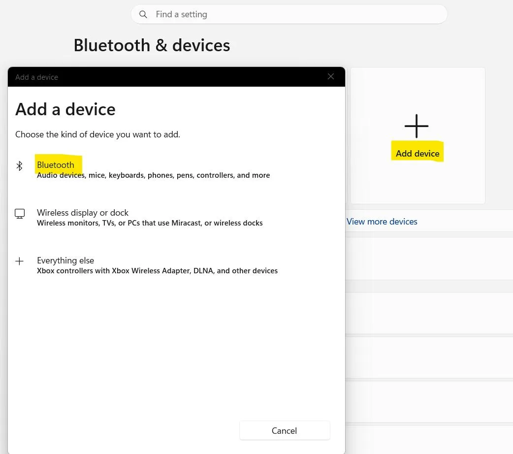 Add Device