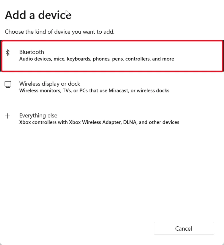 Add device