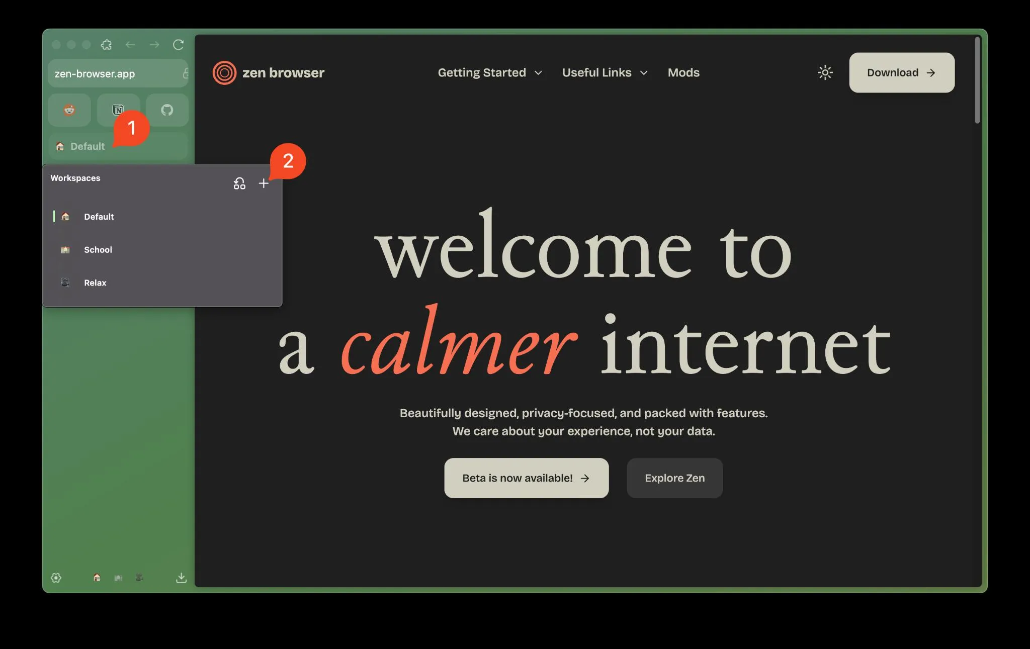 Arc browser