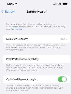 Battery Health