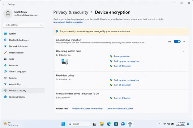 BitLocker Encryption