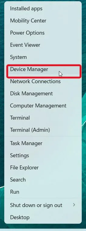 Device Manager