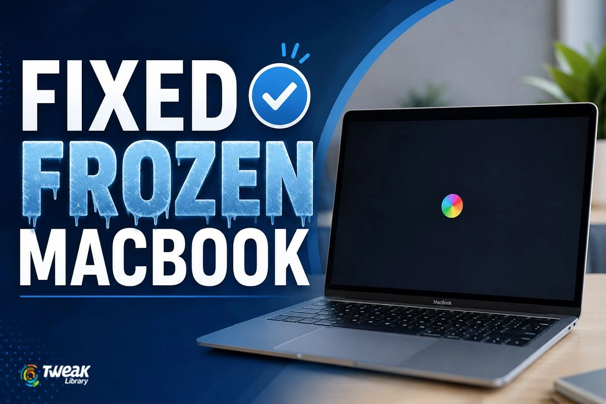 Fix Frozen MacBook or Mac