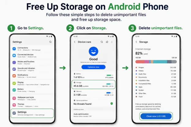 Free Up Storage Space